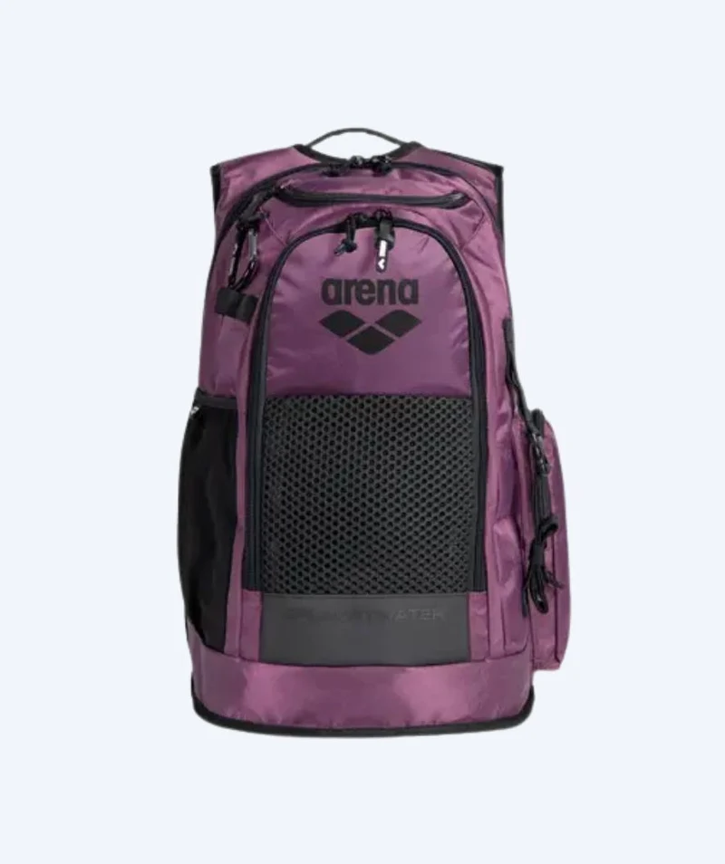 Arena Schwimmrucksack - All Set 45L - Lila/Schwarz