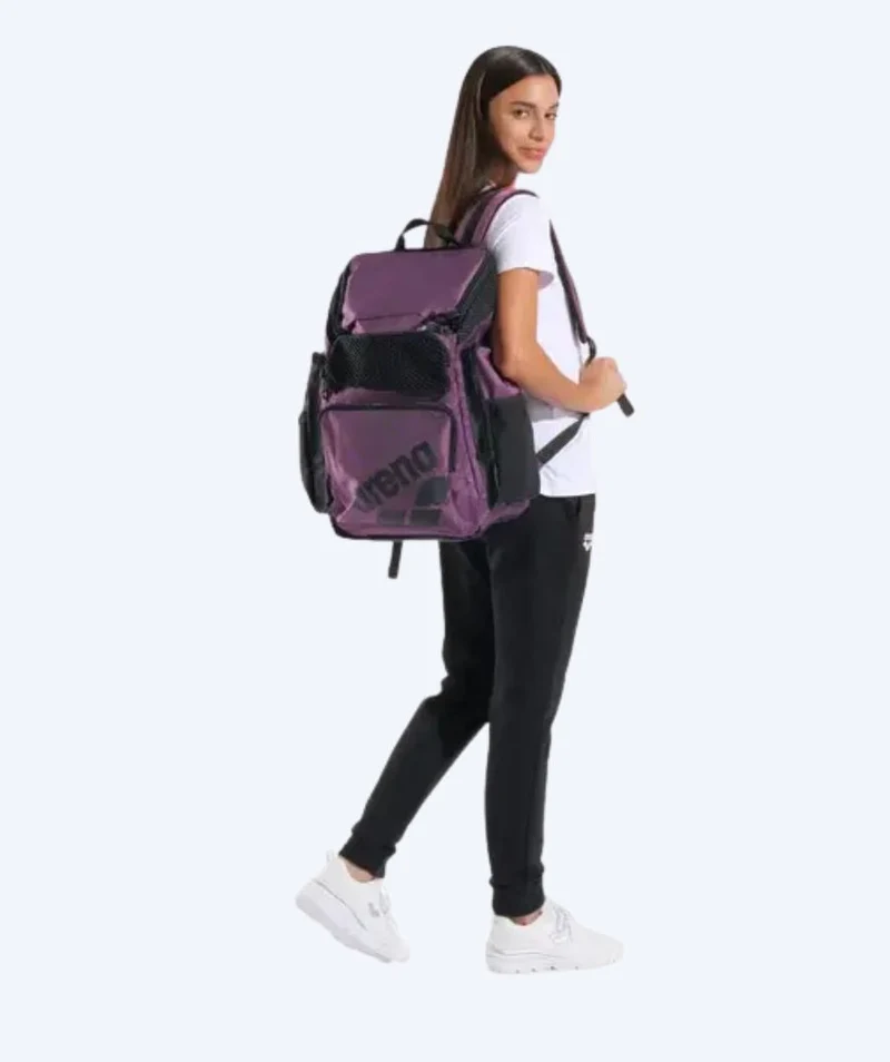 Arena Schwimmrucksack - One Go 45L - Lila/Schwarz