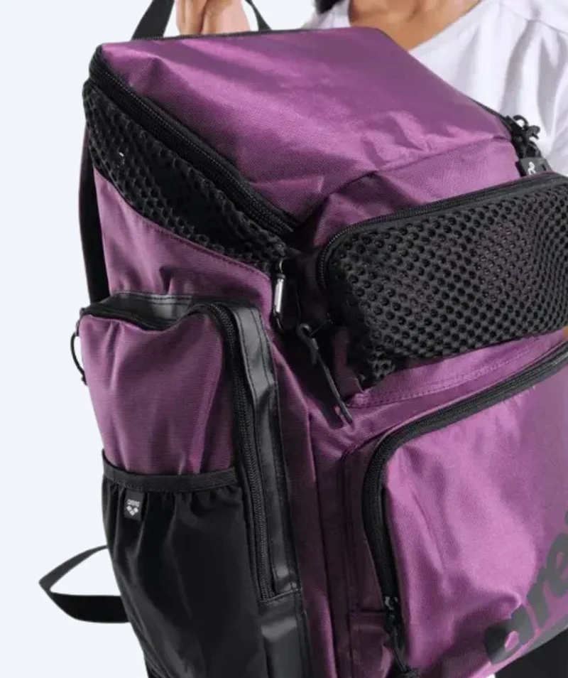 Arena Schwimmrucksack - One Go 45L - Lila/Schwarz
