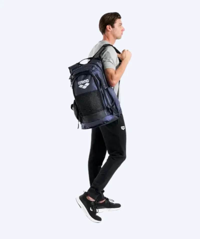 Arena Schwimmrucksack - All Set 45L - Dunkelblau/Schwarz