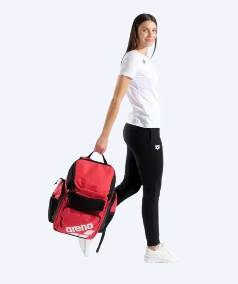 Arena Schwimmrucksack - One Go 45L - Rot/Schwarz