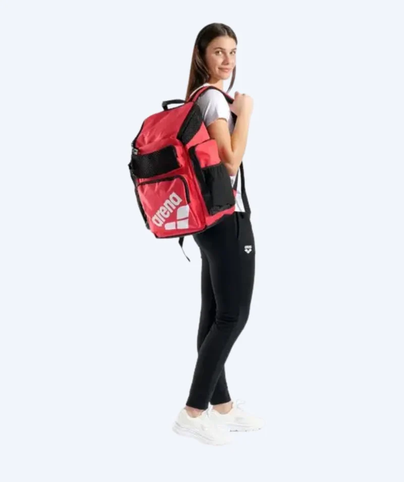 Arena Schwimmrucksack - One Go 45L - Rot/Schwarz