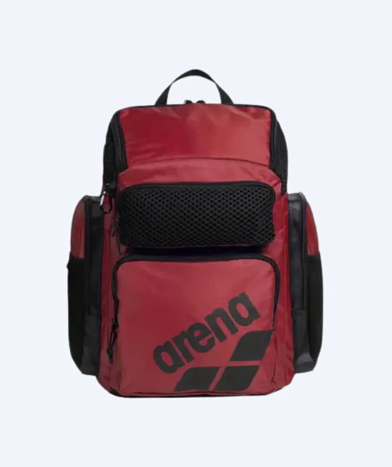 Arena Schwimmrucksack - One Go 45L - Dunkelrot/Schwarz