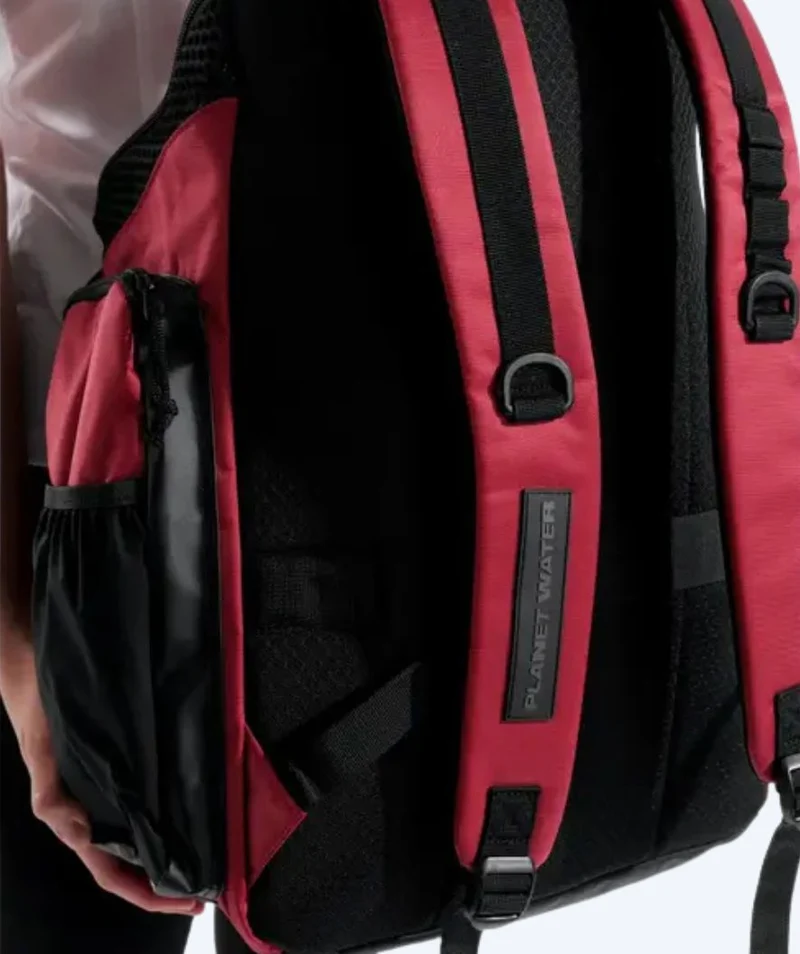 Arena Schwimmrucksack - One Go 45L - Dunkelrot/Schwarz