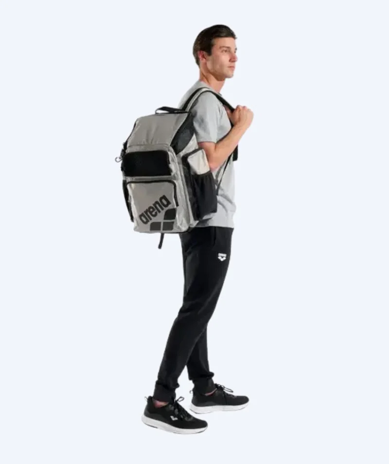 Arena Schwimmrucksack - One Go 45L - Grau/Schwarz