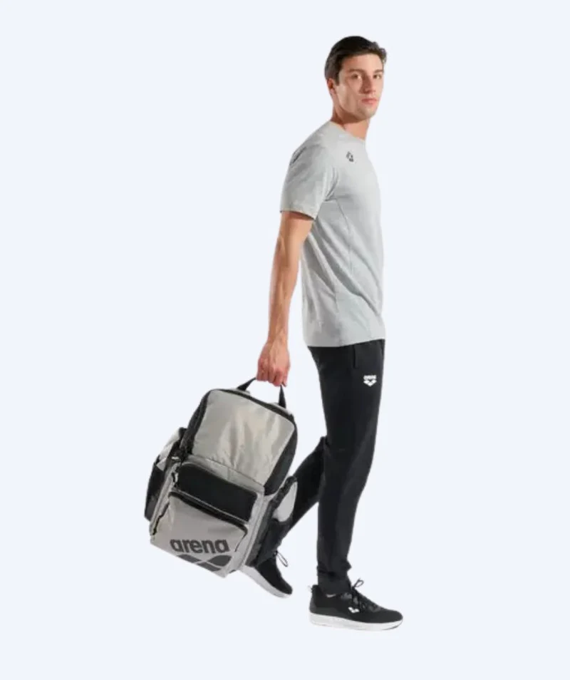 Arena Schwimmrucksack - One Go 45L - Grau/Schwarz