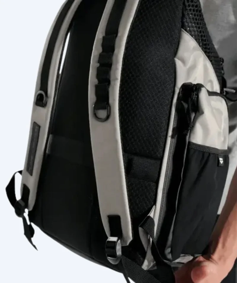 Arena Schwimmrucksack - One Go 45L - Grau/Schwarz