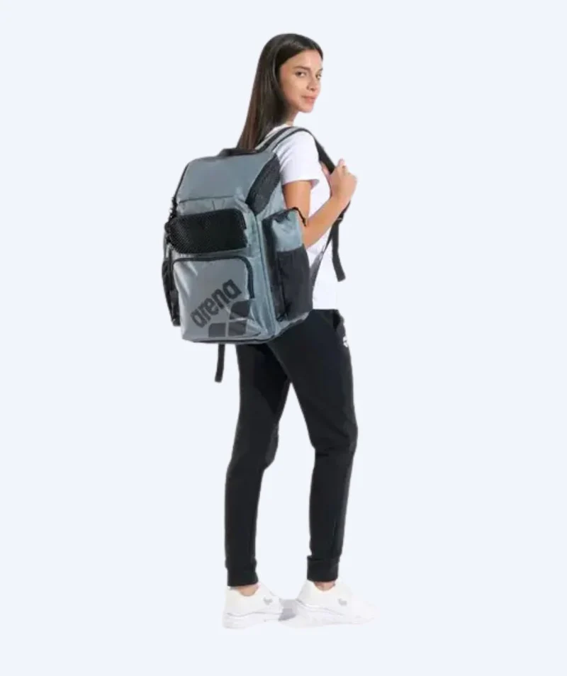 Arena Schwimmrucksack - One Go 45L - Sage/Schwarz