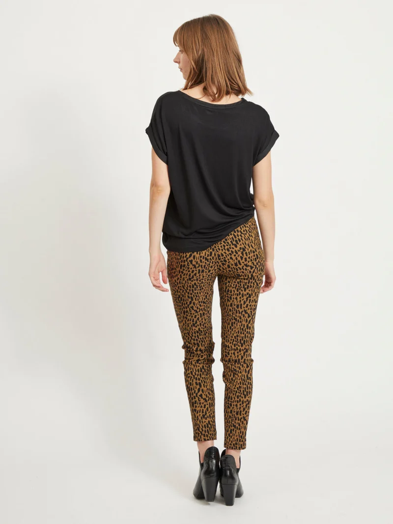 VIELLETTE S/S SATIN TOP