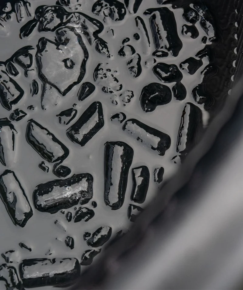 Watery aufblasbare Eiswanne - Deluxe - Schwarz