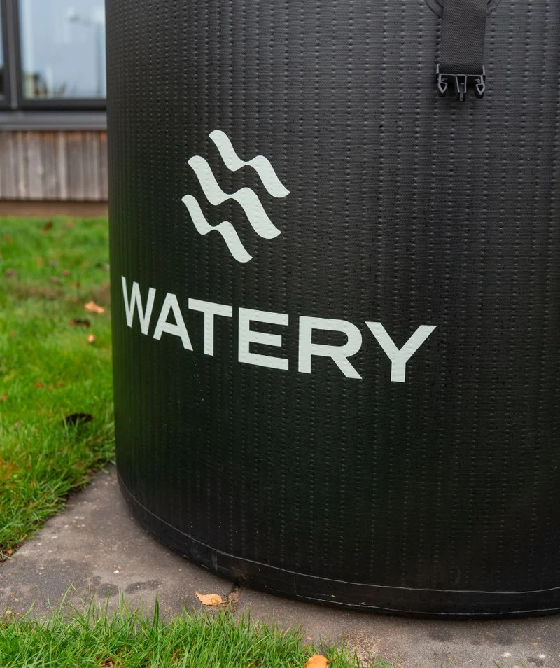 Watery aufblasbare Eiswanne - Deluxe - Schwarz