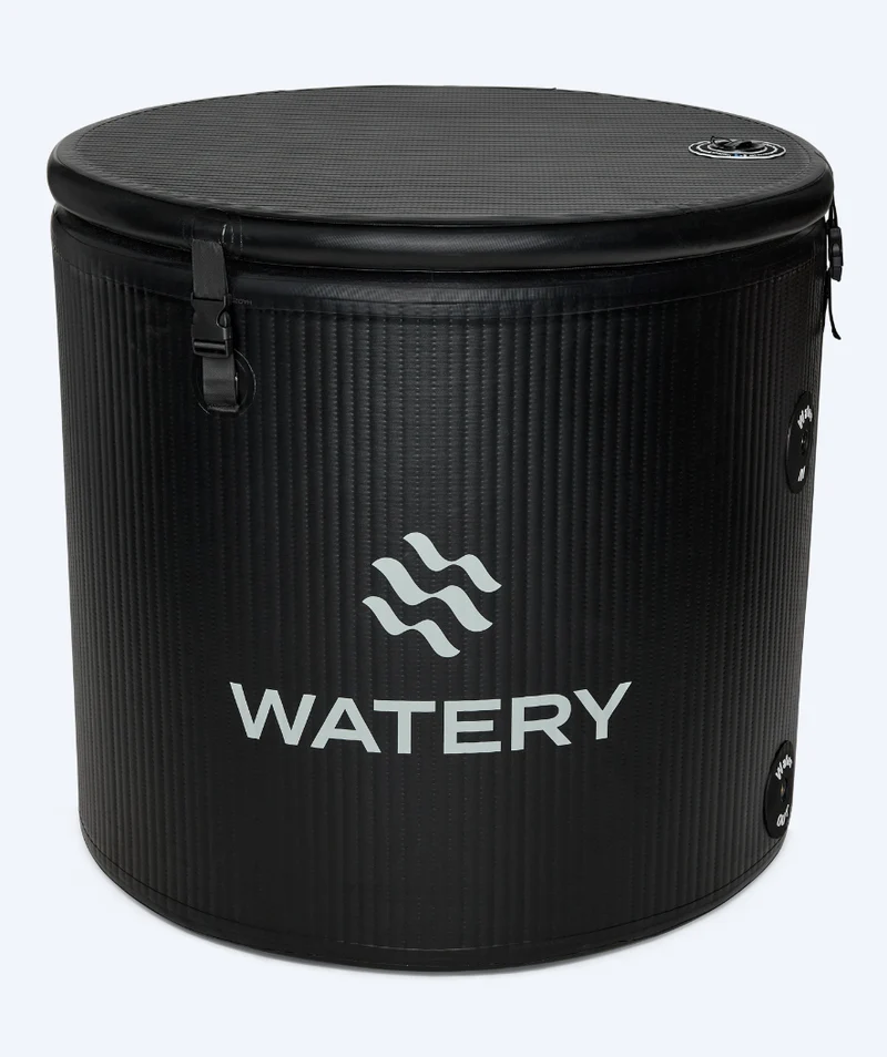 Watery aufblasbare Eiswanne - Deluxe - Schwarz