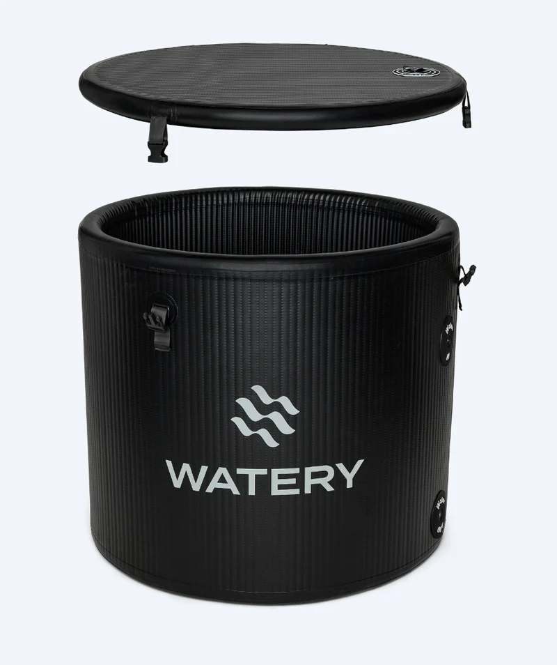 Watery aufblasbare Eiswanne - Deluxe - Schwarz