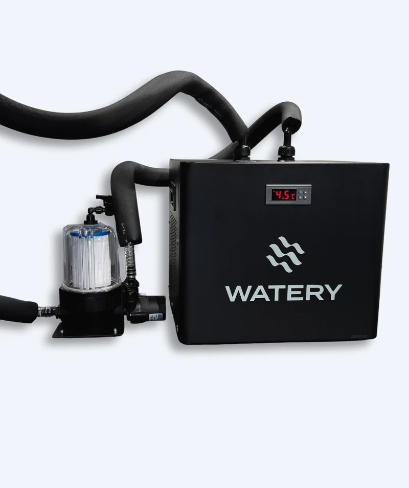 Watery Kühlsystem für Eistonne und Eiswanne - Dense Cooler - Schwarz