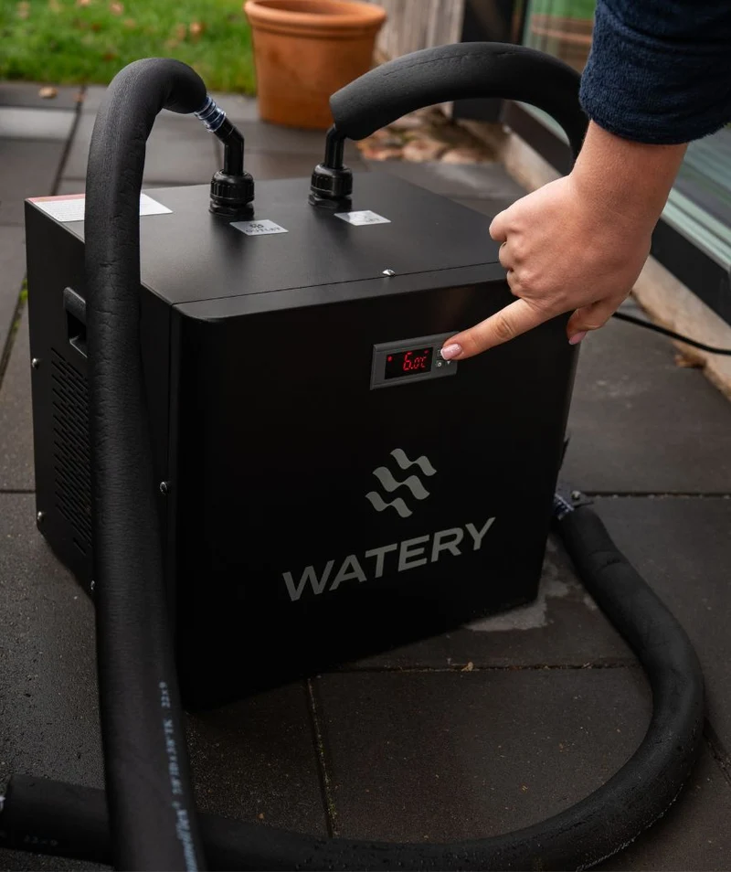 Watery Kühlsystem für Eistonne und Eiswanne - Dense Cooler - Schwarz