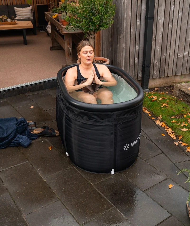 Watery aufblasbare Eiswanne - Hero Max - Schwarz