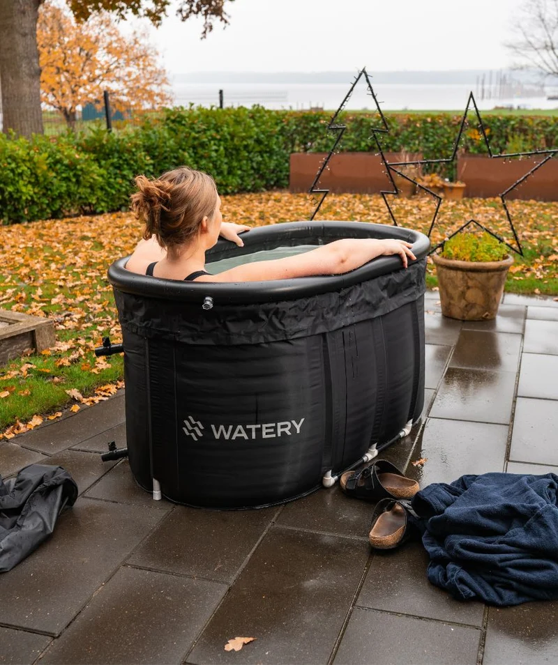 Watery aufblasbare Eiswanne - Hero Max - Schwarz