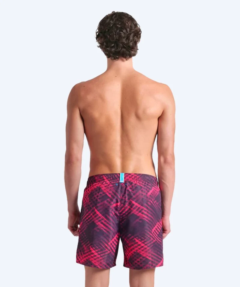Arena Badeshorts für Herren - Water Prints - Hellrosa