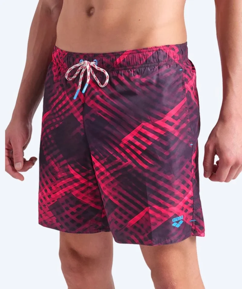 Arena Badeshorts für Herren - Water Prints - Hellrosa