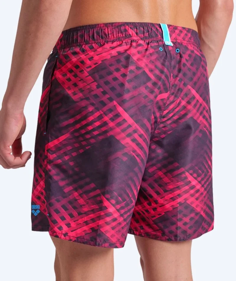 Arena Badeshorts für Herren - Water Prints - Hellrosa
