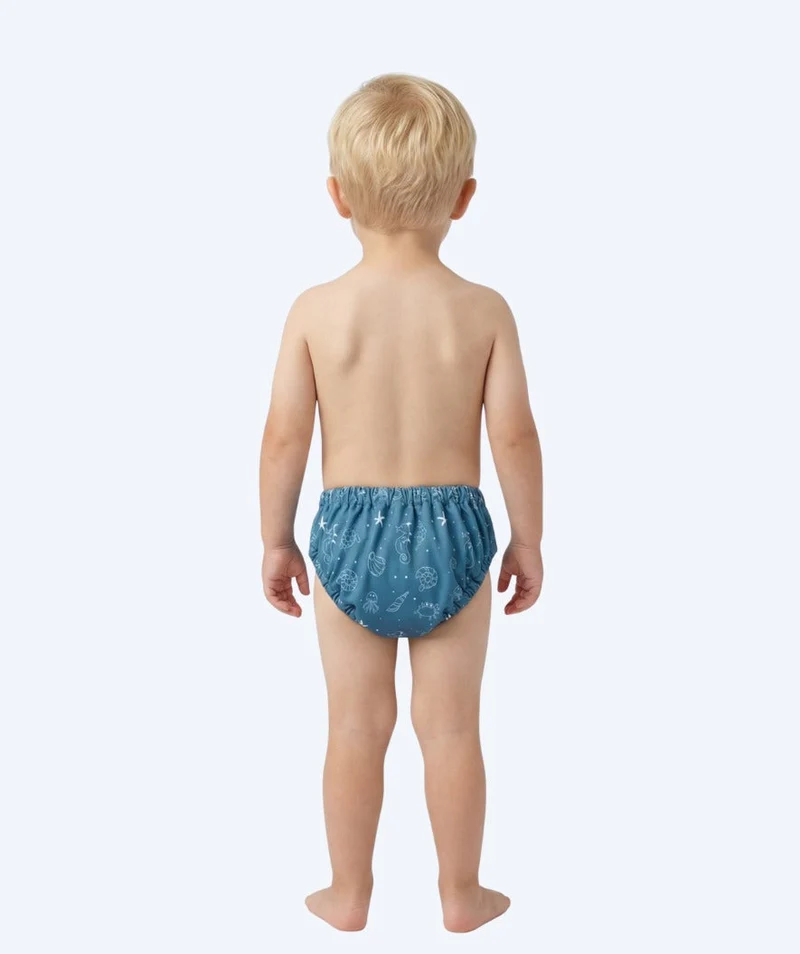 Watery Schwimmwindelhosen für Kinder - Foss Lining Nappy - Atlantic Blue