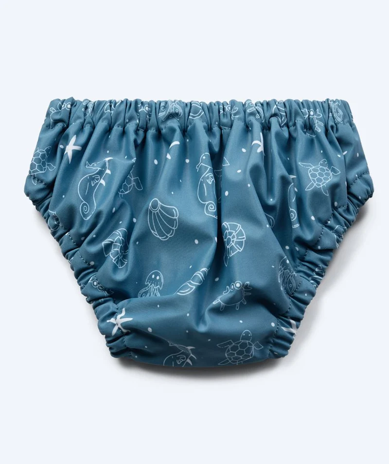 Watery Schwimmwindelhosen für Kinder - Foss Lining Nappy - Atlantic Blue