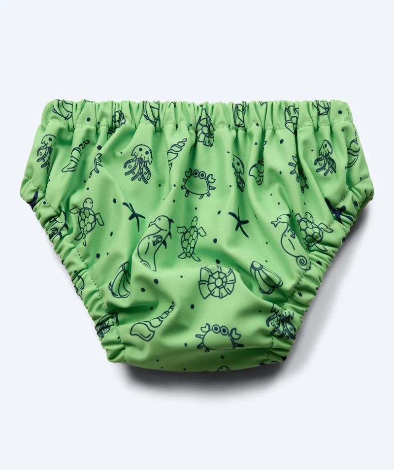 Watery Schwimmwindelhosen für Kinder - Foss Lining Nappy - Atlantic Green