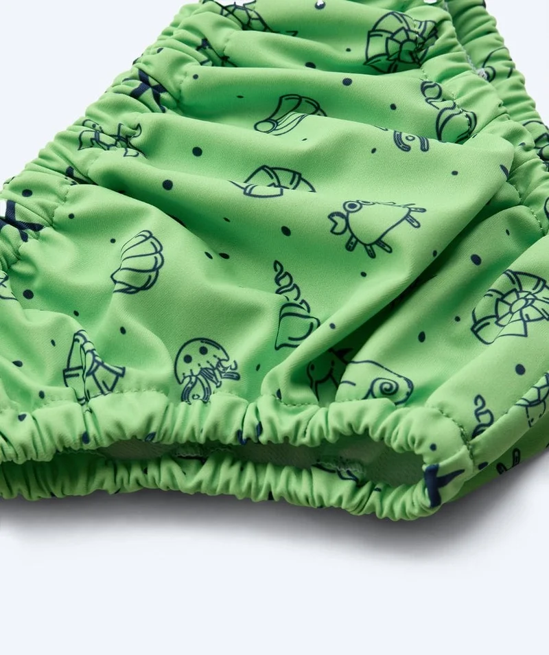 Watery Schwimmwindelhosen für Kinder - Foss Lining Nappy - Atlantic Green