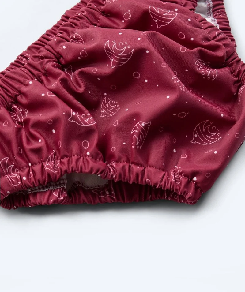 Watery Schwimmwindelhosen für Kinder - Foss Lining Nappy - Atlantic Rosa