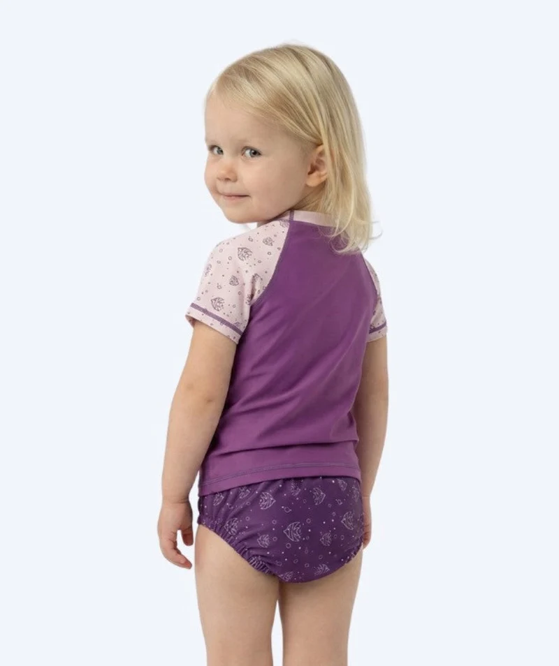Watery Schwimmwindelhosen für Kinder - Foss Lining Nappy - Atlantic Purple