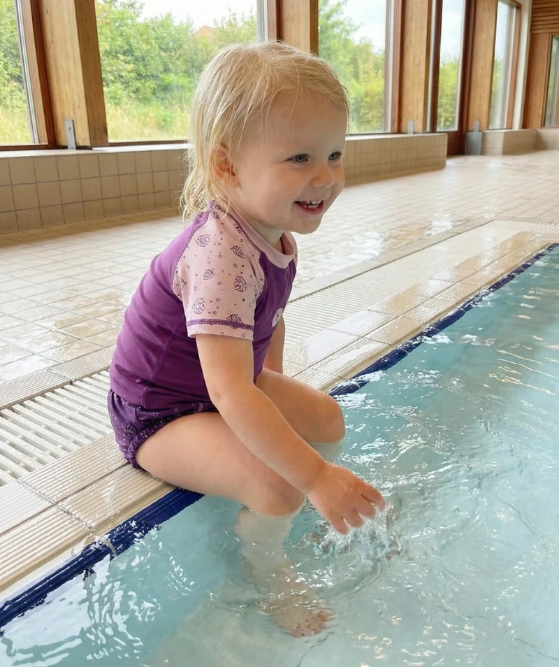 Watery Schwimmwindelhosen für Kinder - Foss Lining Nappy - Atlantic Purple