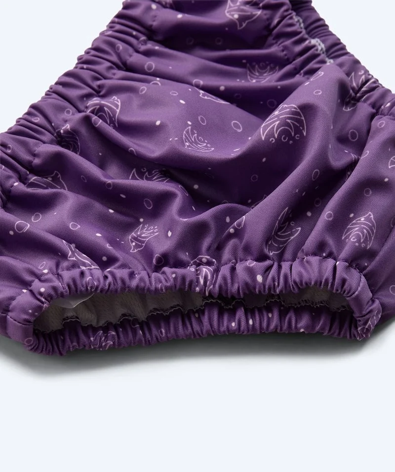 Watery Schwimmwindelhosen für Kinder - Foss Lining Nappy - Atlantic Purple