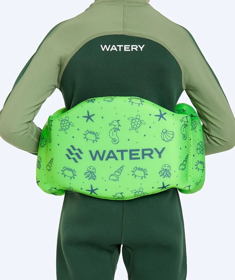 Watery Schwimmgürtel für Kinder (15-60 kg) - Romney - Atlantic Green