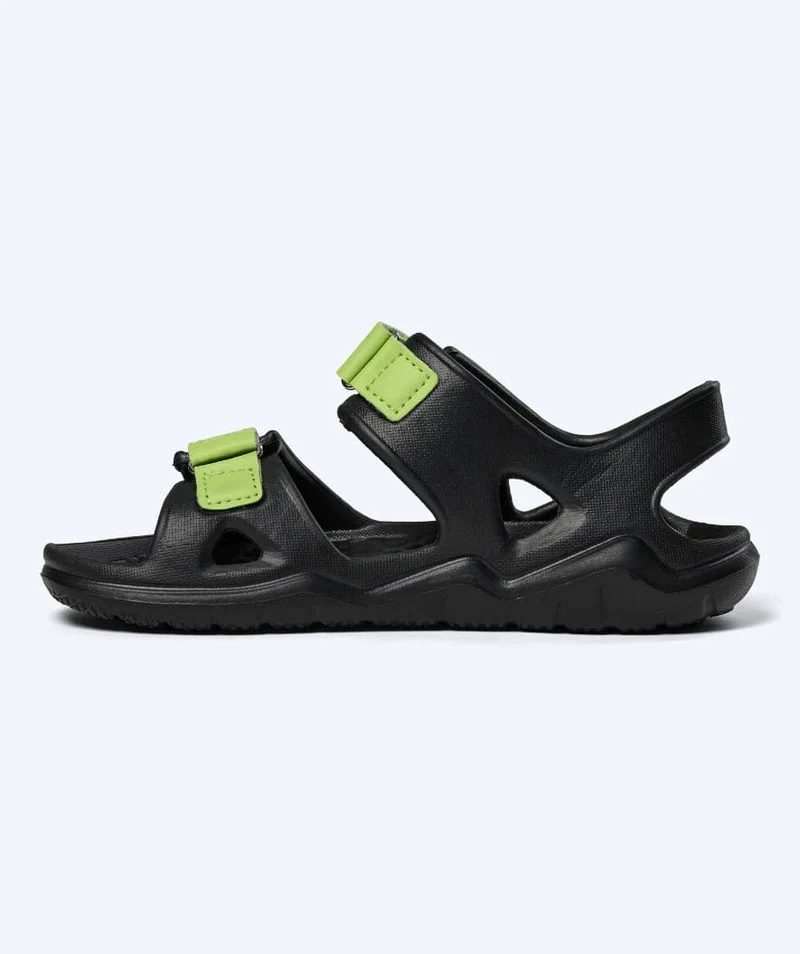 Watery Badeschuhe für Kinder - Ozana - Schwarz/Grün