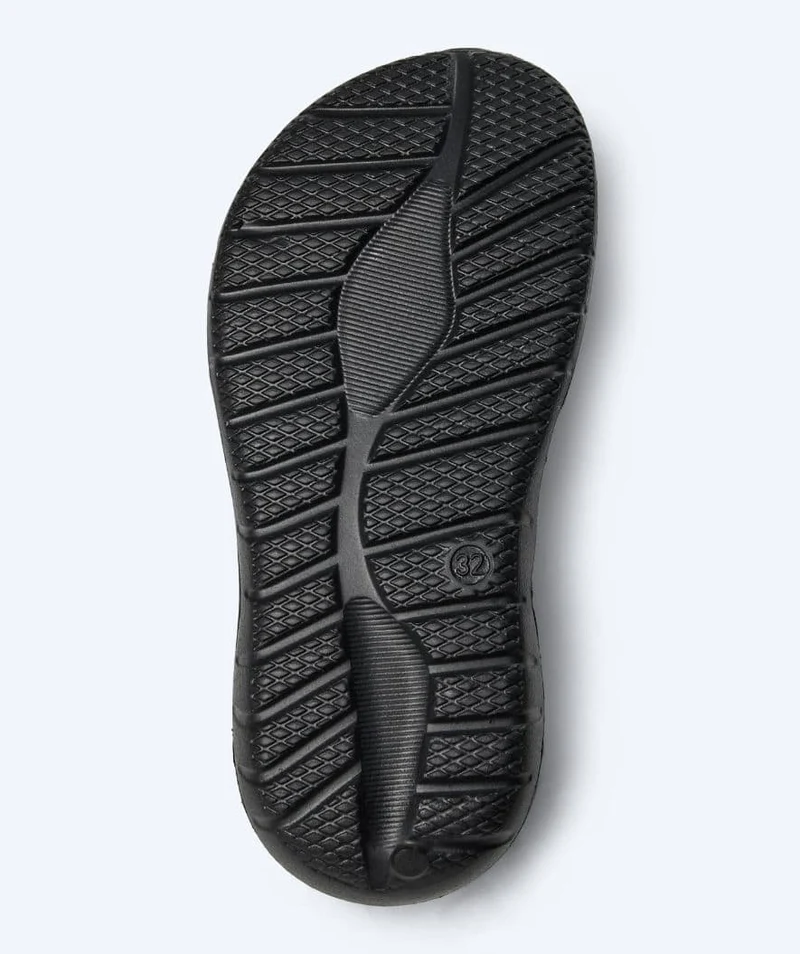 Watery Badeschuhe für Kinder - Ozana - Schwarz/Grün