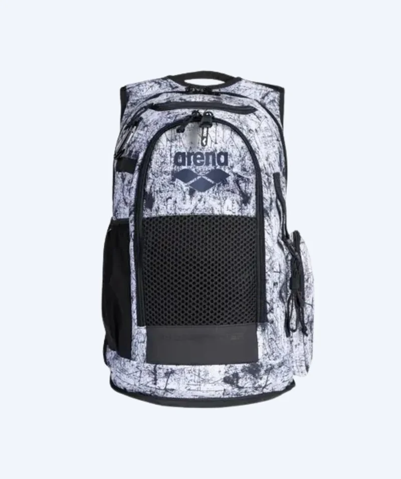 Arena Schwimmrucksack - All Set 45L - Weiß/Schwarz