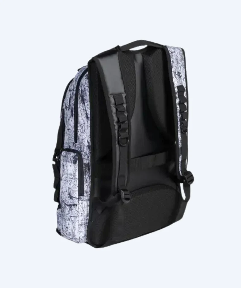 Arena Schwimmrucksack - All Set 45L - Weiß/Schwarz