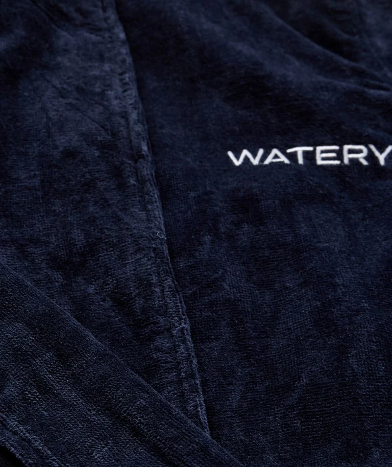 Watery Bademantel für Herren - Mariana - Dunkelblau