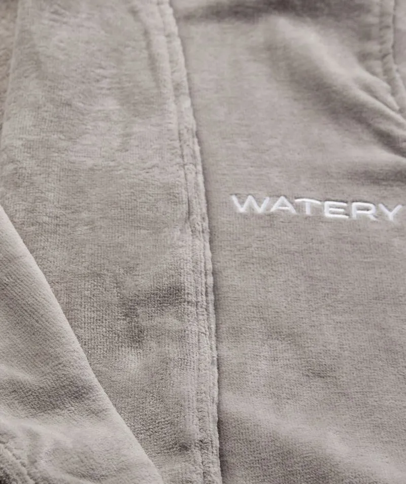 Watery Bademantel für Herren - Mariana - Grau