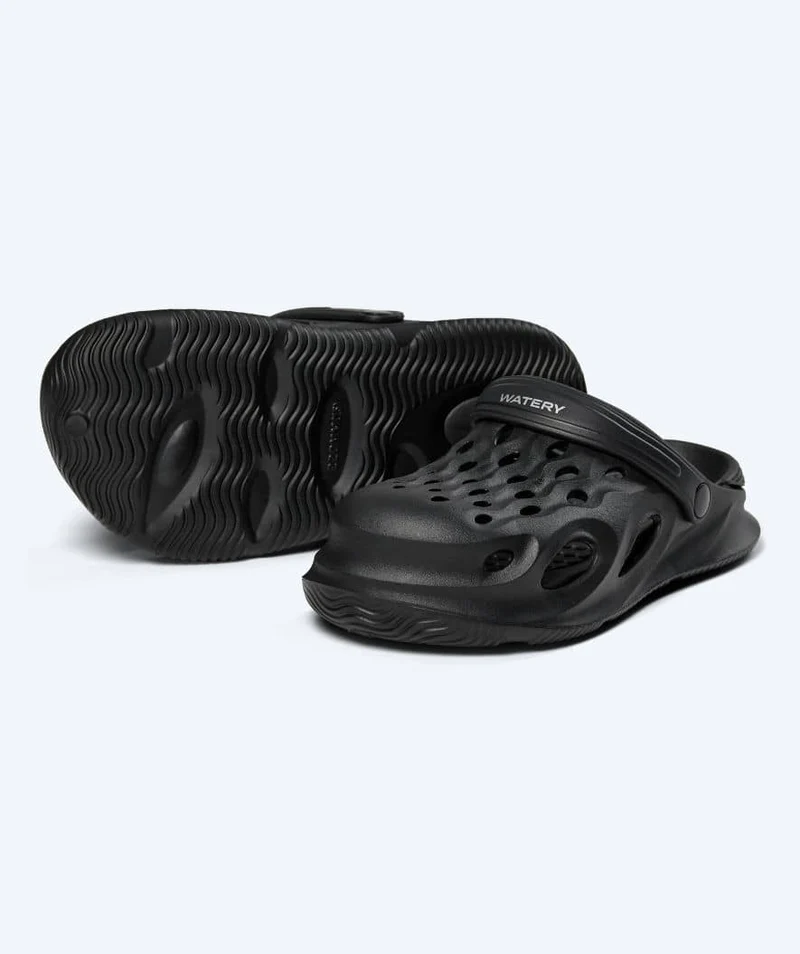 Watery Badeschuhe für Kinder - Delmar - Schwarz