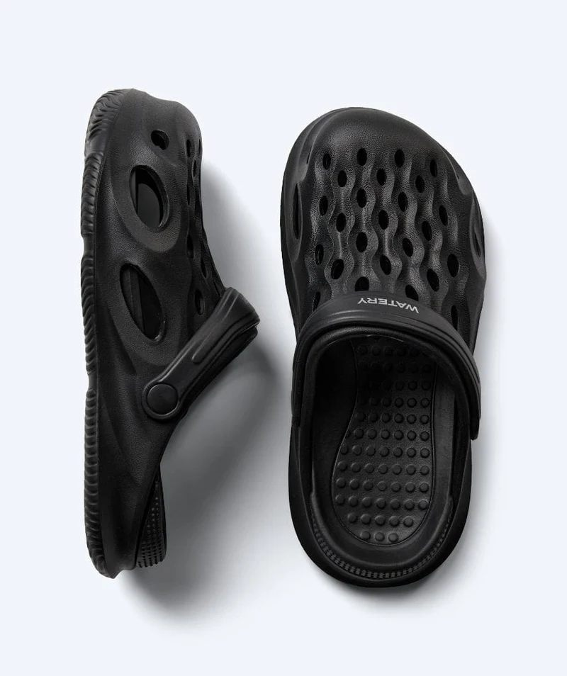 Watery Badeschuhe für Kinder - Delmar - Schwarz