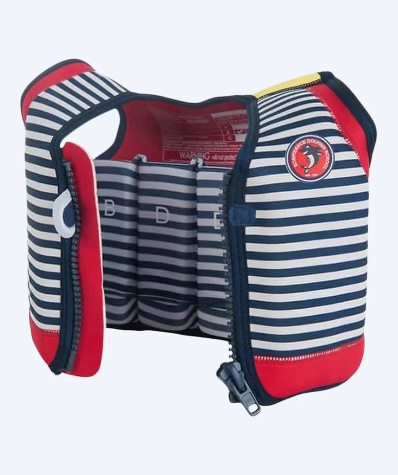 Konfidence Schwimmweste für Kinder (2-12) - Original - Rot/Dunkelblau