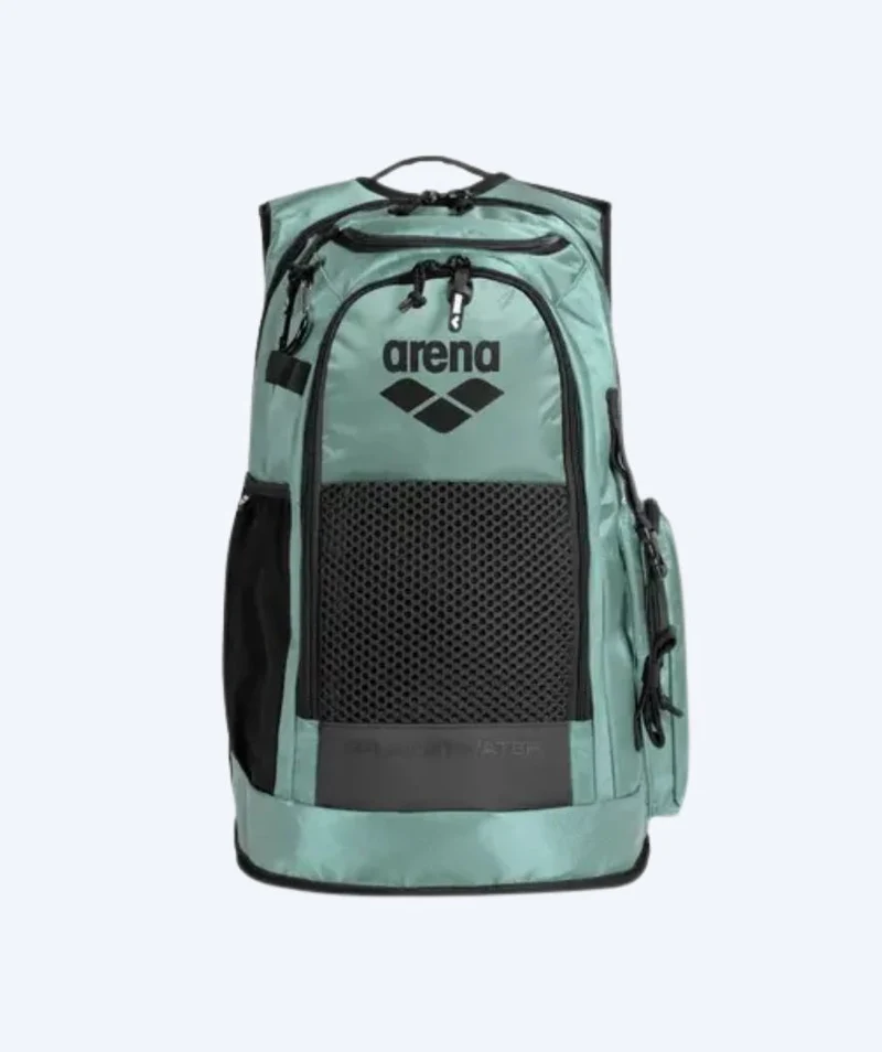 Arena Schwimmrucksack - All Set 45L - Sage/Schwarz
