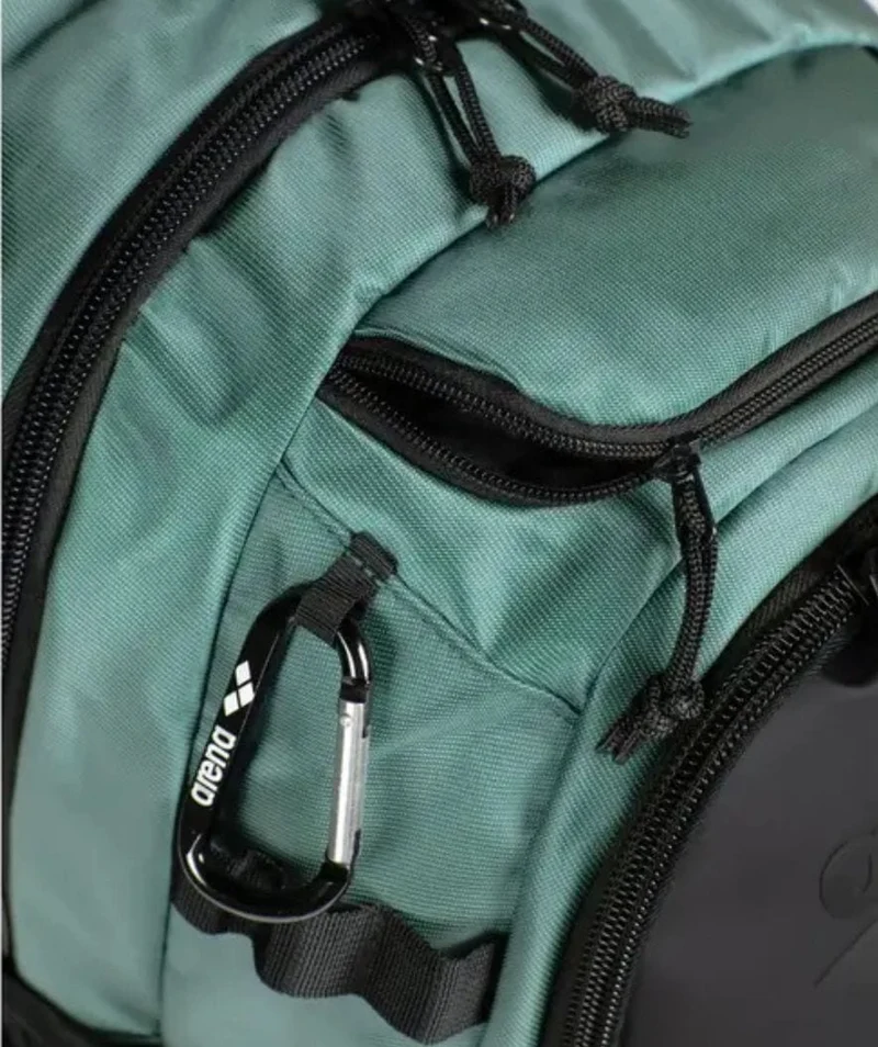 Arena Schwimmrucksack - All Set 45L - Sage/Schwarz