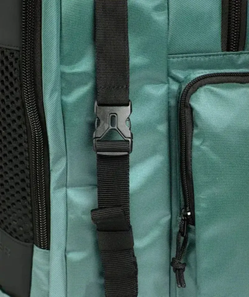 Arena Schwimmrucksack - All Set 45L - Sage/Schwarz