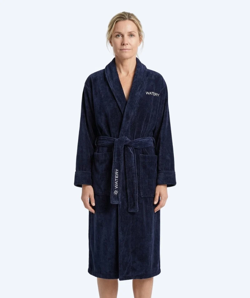 Watery Bademantel für Frauen - Mariana - Dunkelblau