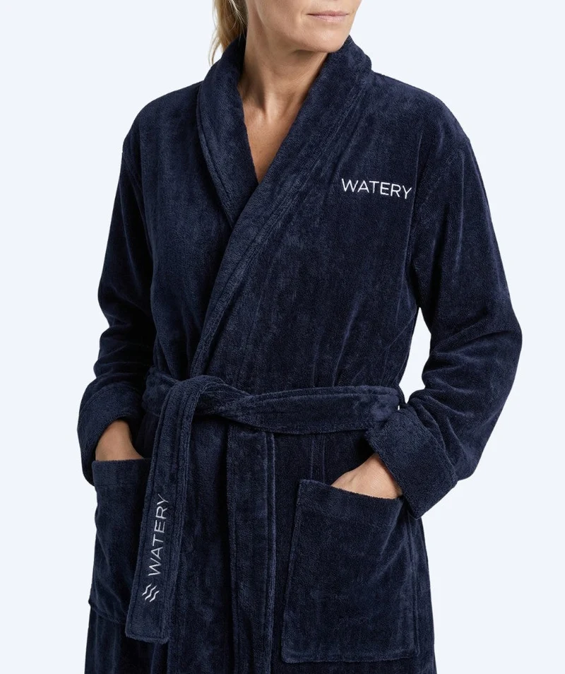 Watery Bademantel für Frauen - Mariana - Dunkelblau