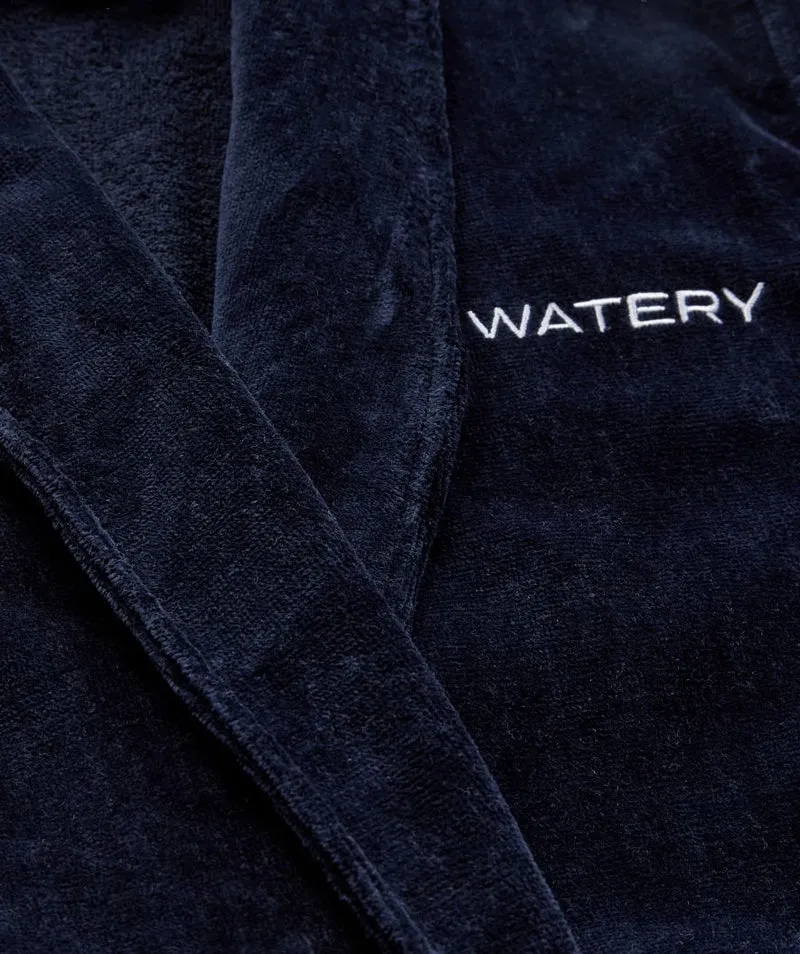 Watery Bademantel für Frauen - Mariana - Dunkelblau