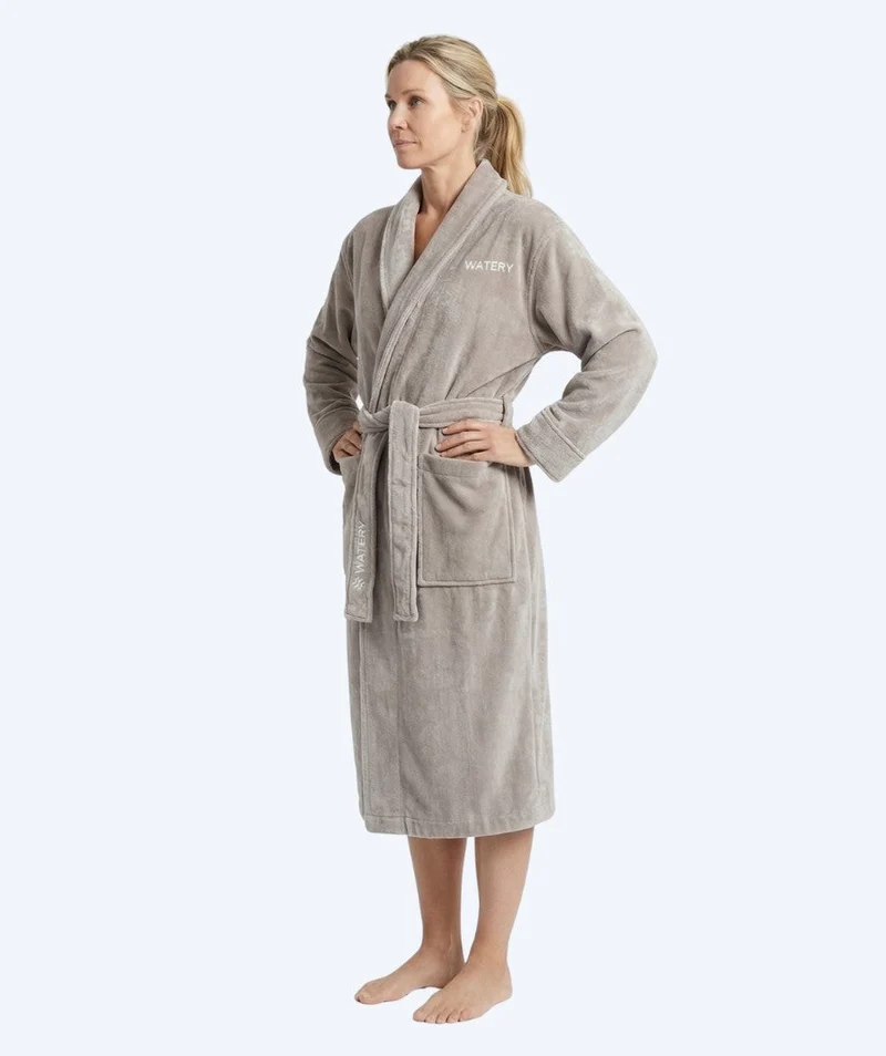 Watery Bademantel für Frauen - Mariana - Grau