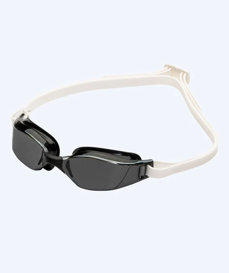 Aquasphere Wettkampf Schwimmbrille - Xceed A1 - Weiß/Schwarz (Smoke Scheiben)